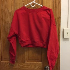 American Apparel crop sweater